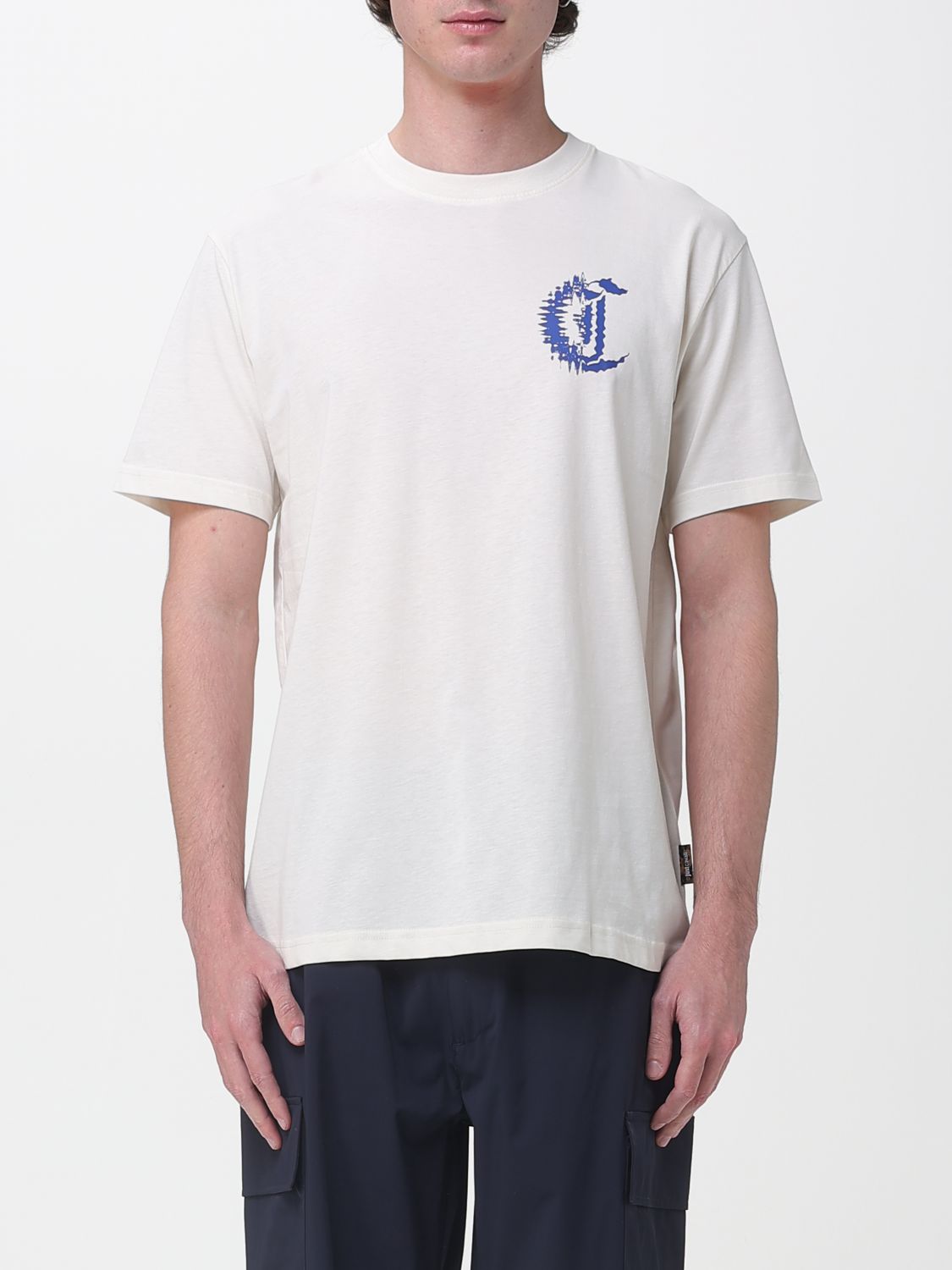 JUST CAVALLI Baumwoll-T-Shirt mit Logo