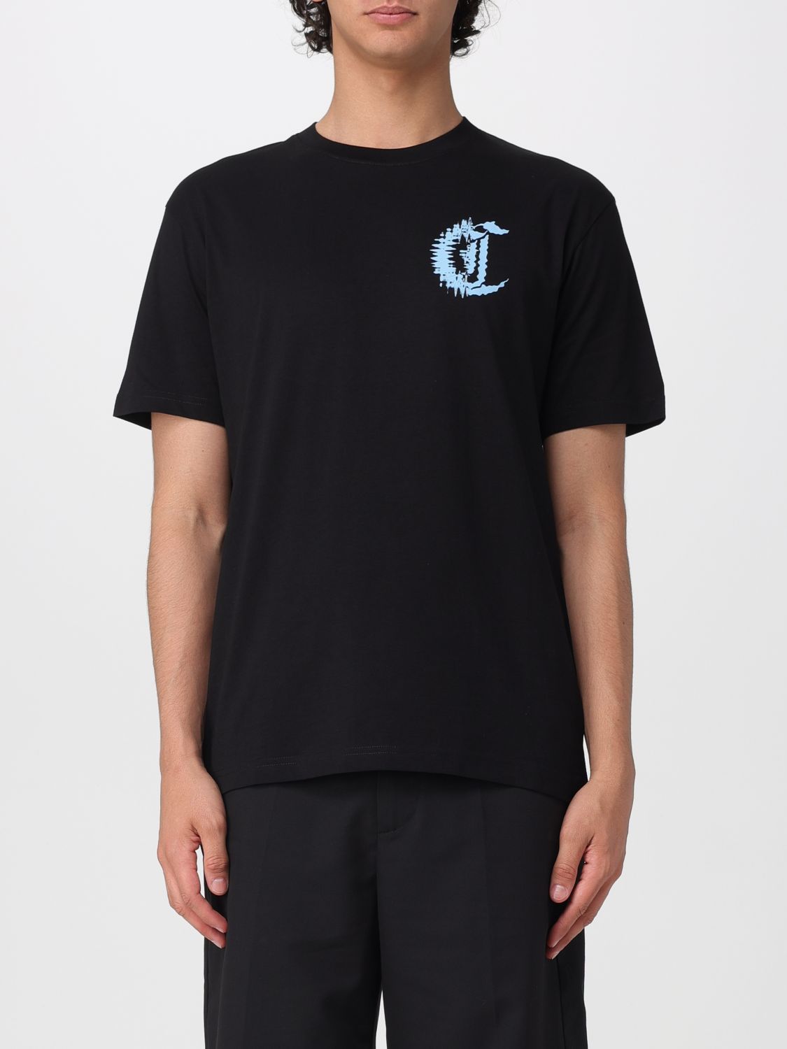 JUST CAVALLI T-shirt in cotone con logo