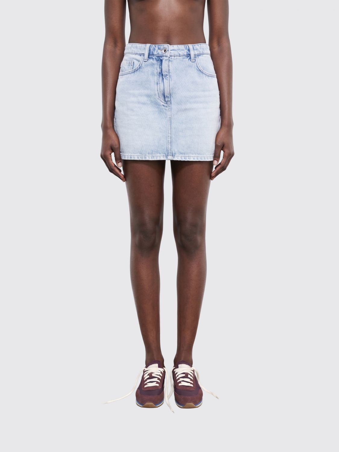 PATRIZIA PEPE Skirt Woman color Denim
