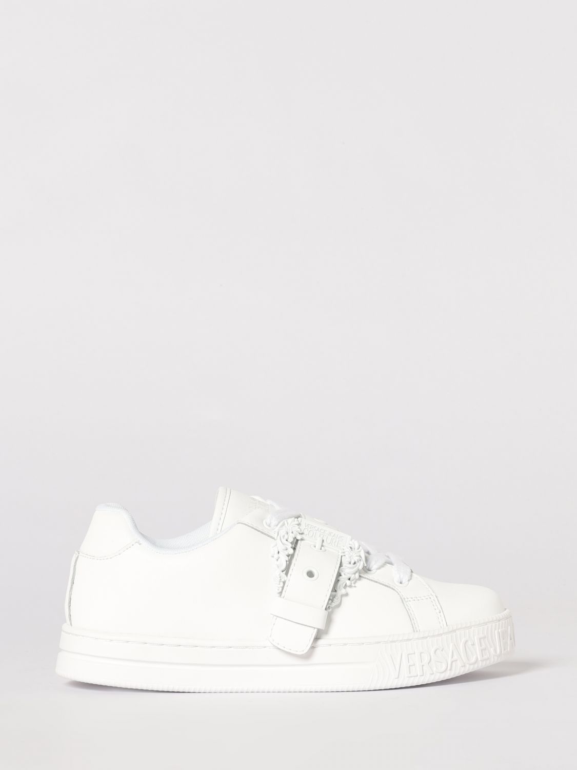 VERSACE JEANS COUTURE Leather Sneakers　VERSACE JEANS COUTURE レザースニーカー VERSACE