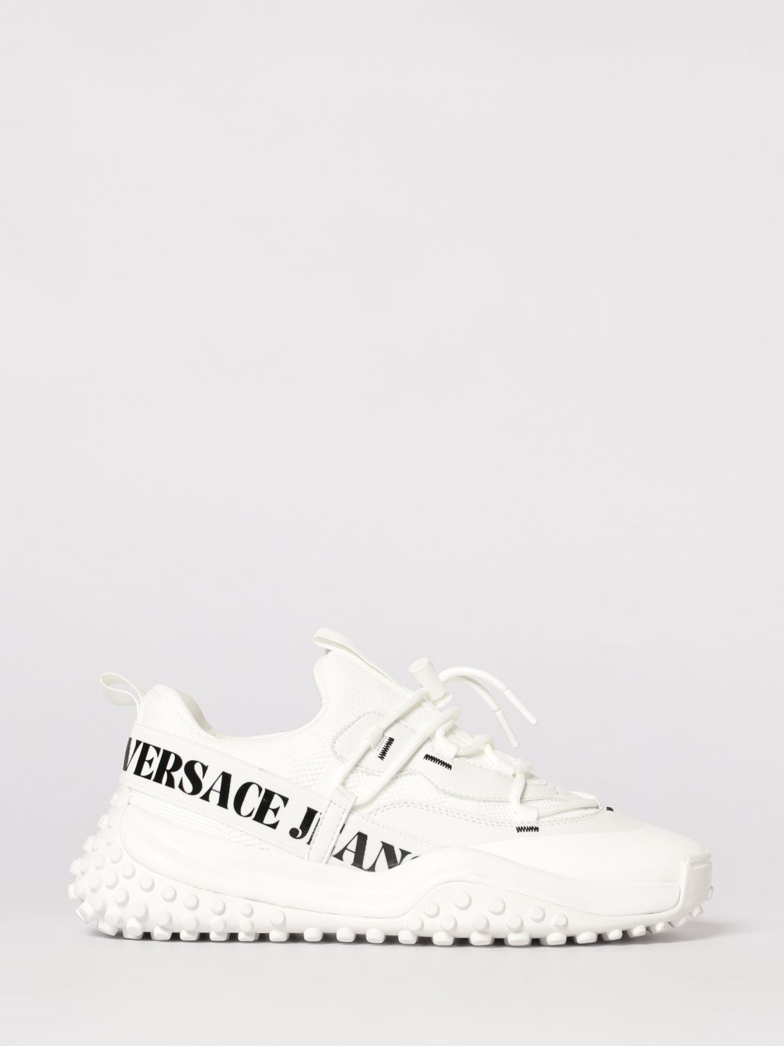 VERSACE JEANS COUTURE Sneakers aus Mesh und Leder