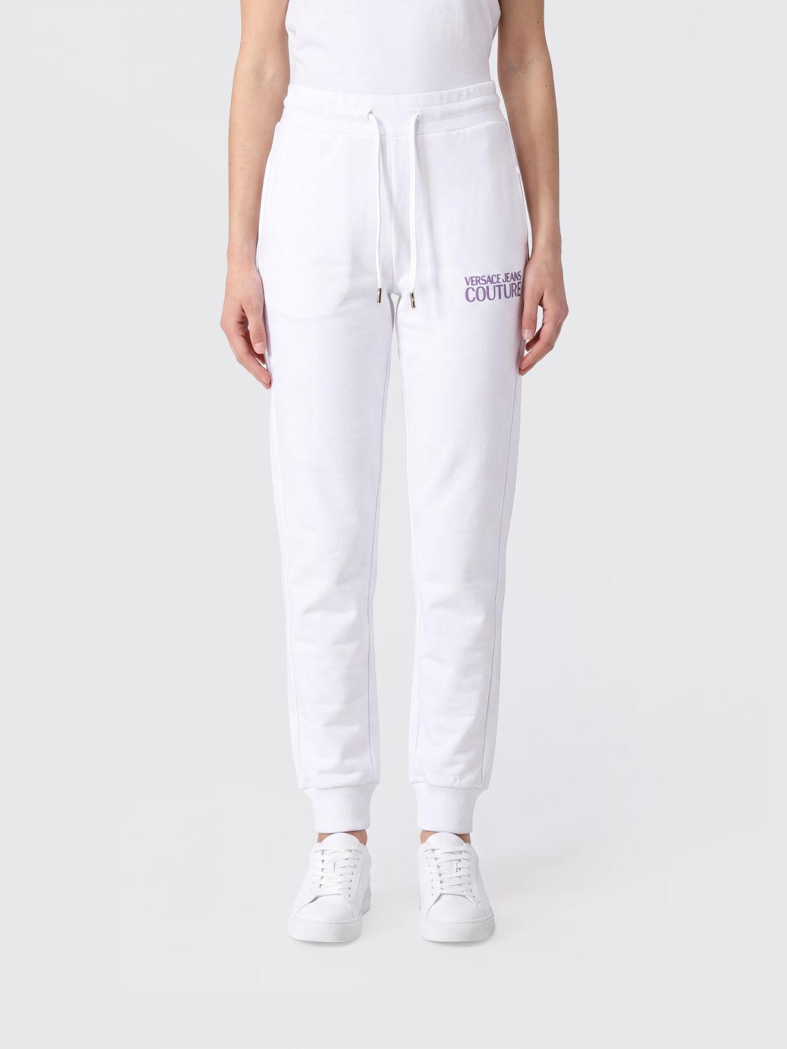 VERSACE JEANS COUTURE Cotton Jogging Pants