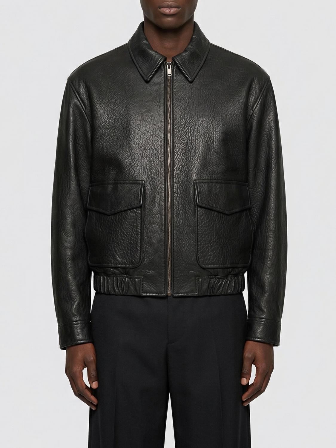 SAINT LAURENT Bomber in pelle