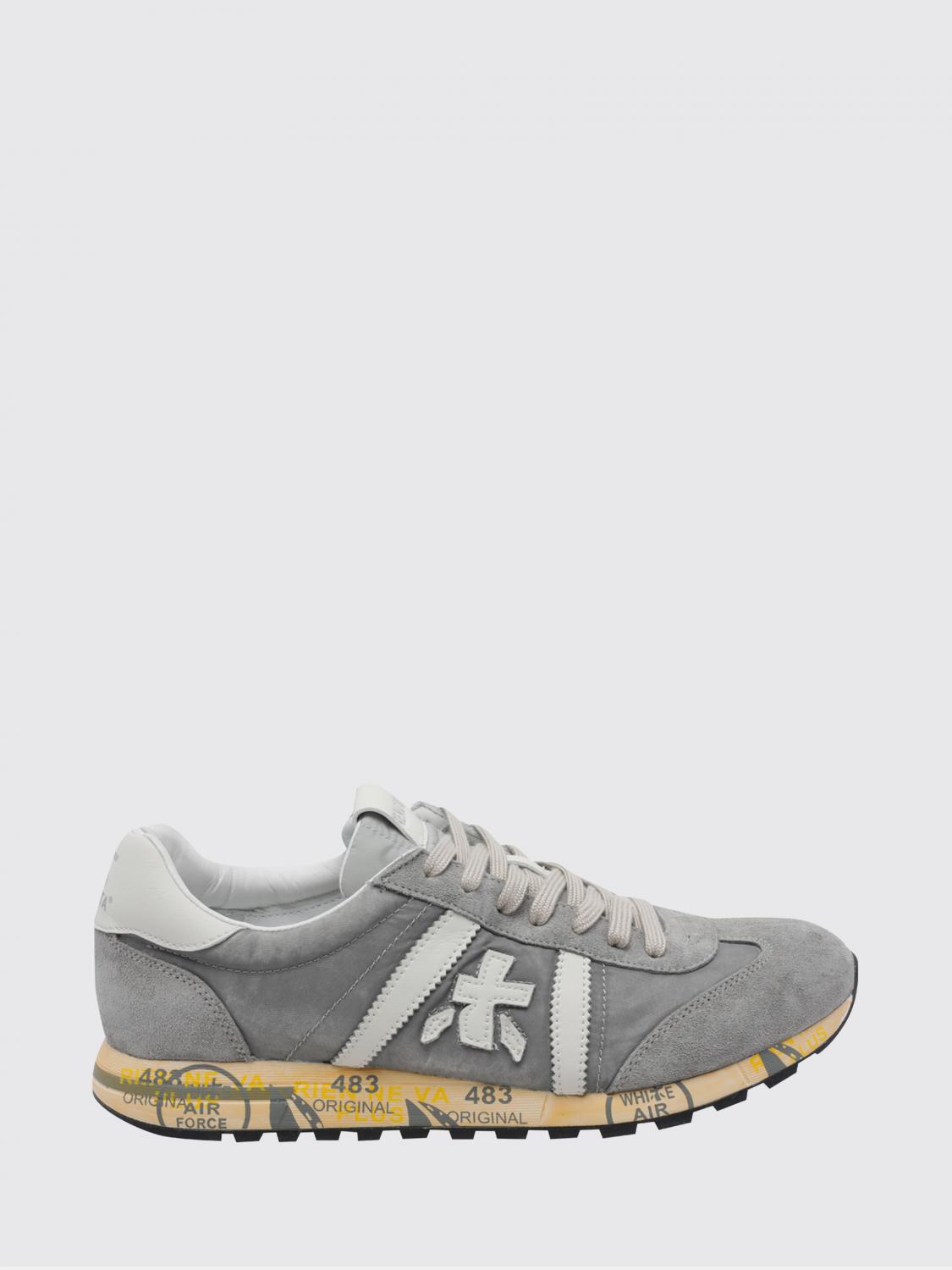 Premiata Lucy Cotton Twill and Nylon Sneakers