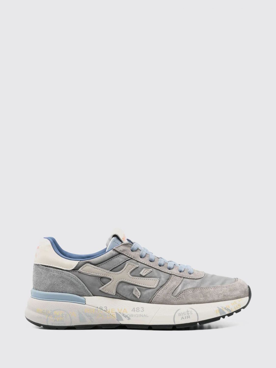 Premiata Mick Suede and Nylon Sneakers · 40