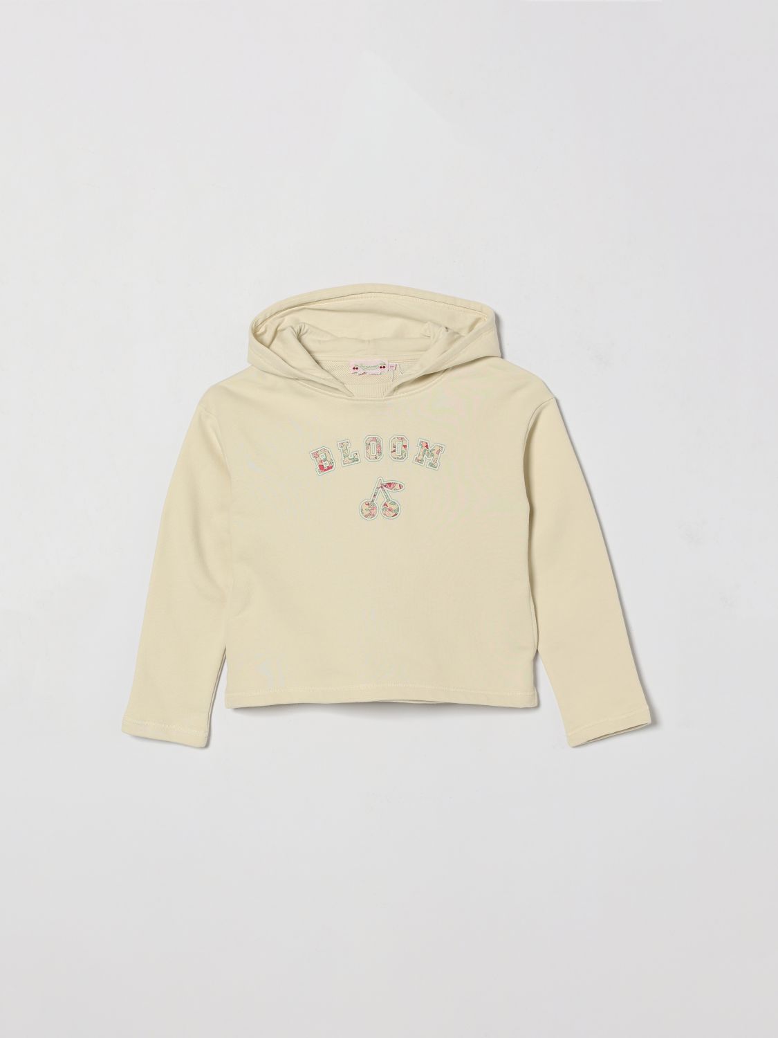 BONPOINT Baumwoll-Kapuzenpullover mit Logo