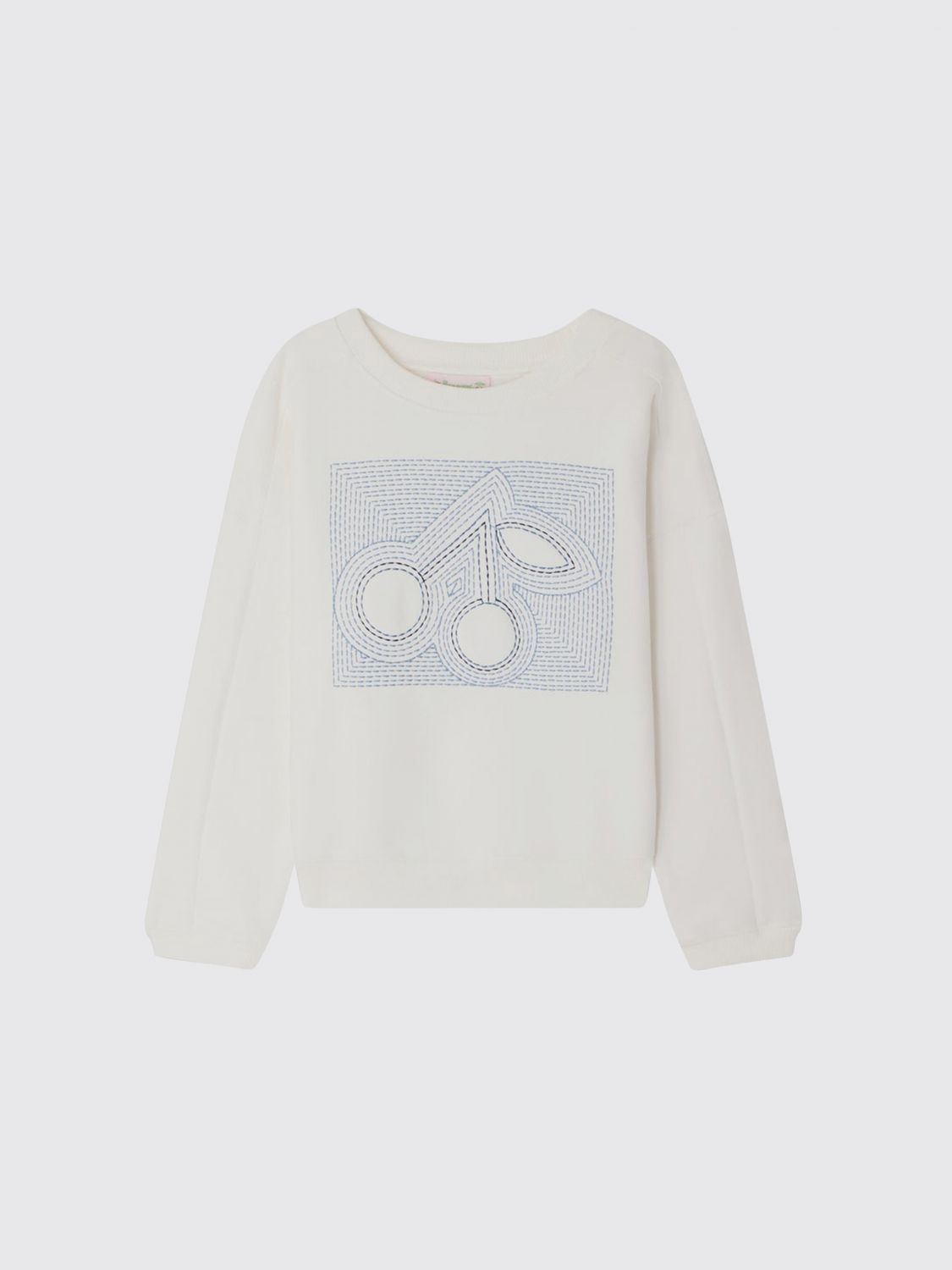BONPOINT Baumwollpullover mit Logo