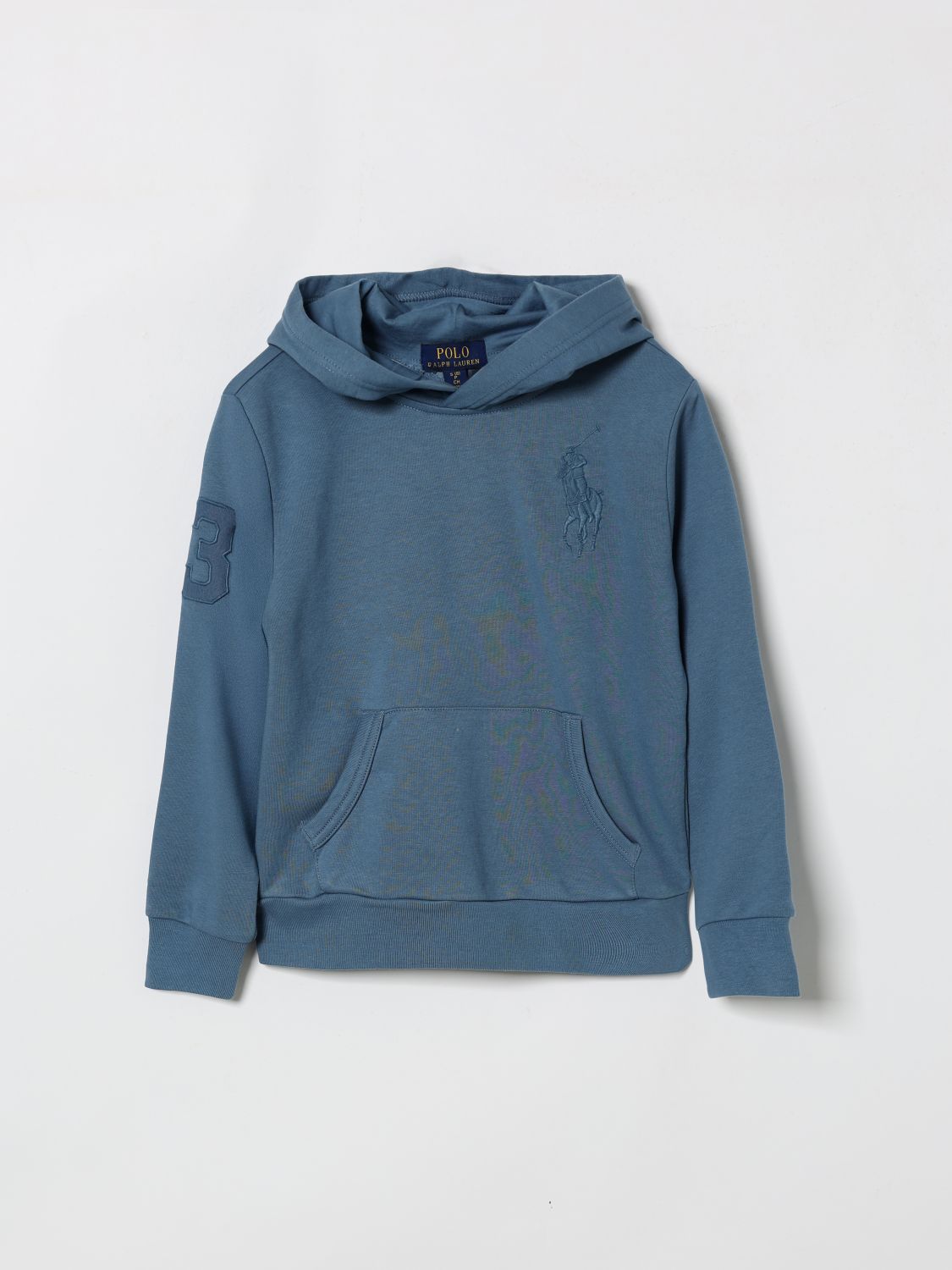 POLO RALPH LAUREN Kapuzenpullover aus Baumwollmischung