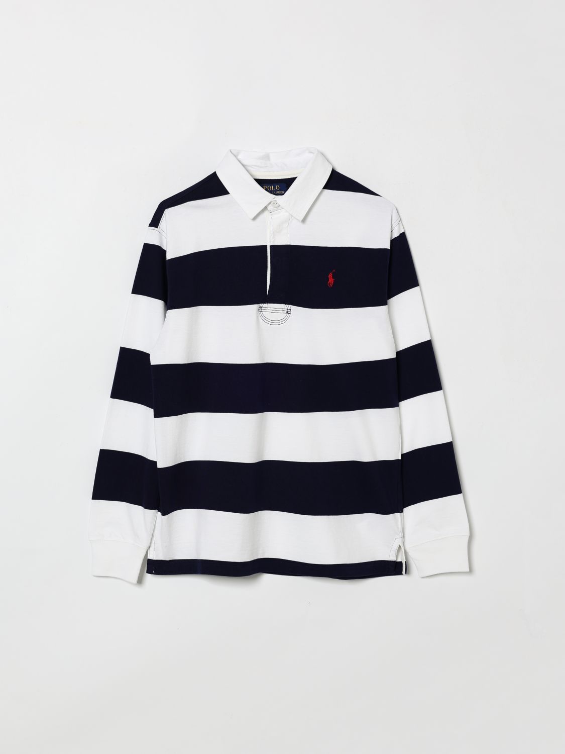 POLO RALPH LAUREN Gestreiftes Baumwoll-Polohemd