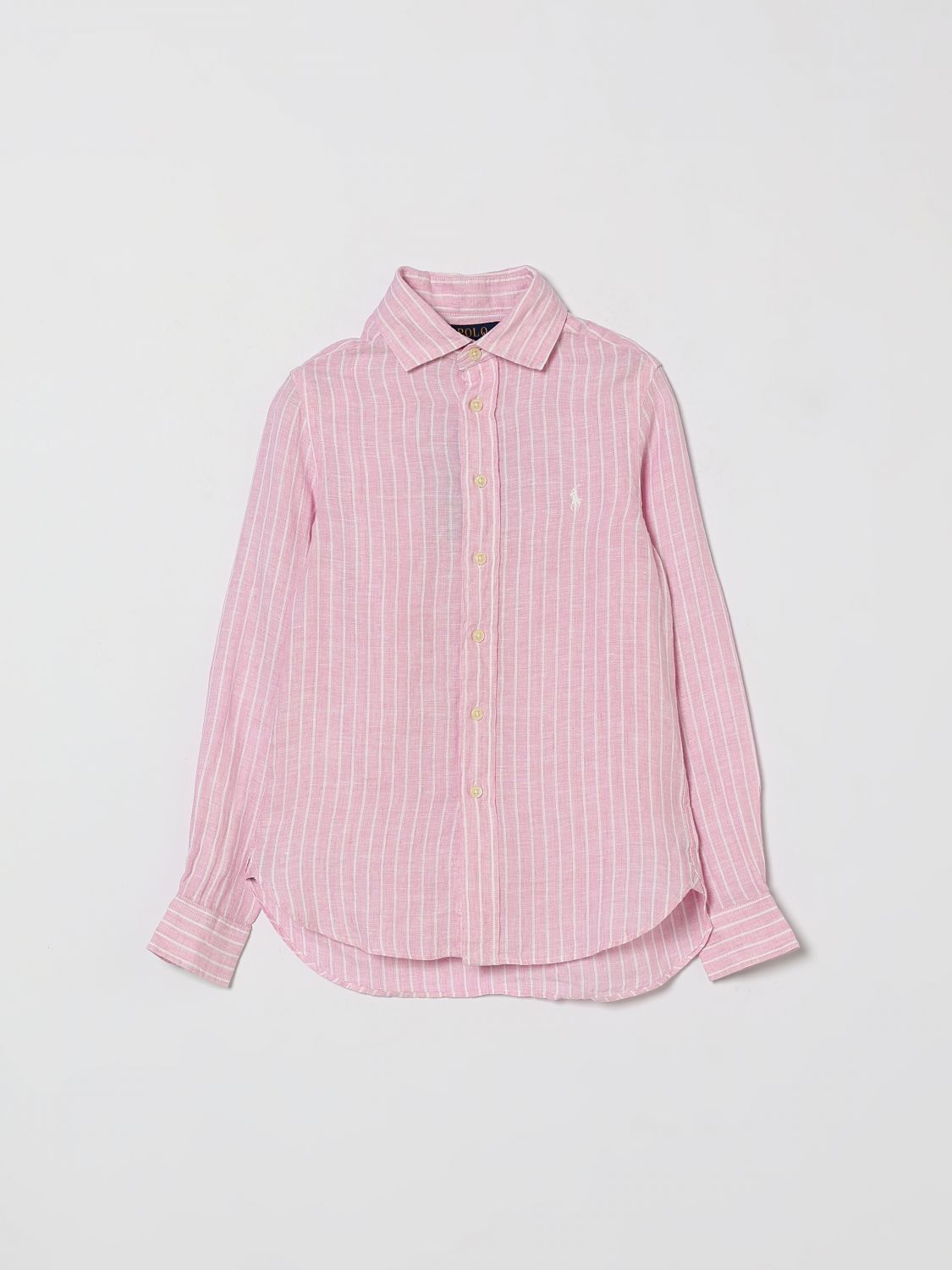 POLO RALPH LAUREN Gestreiftes Leinenhemd