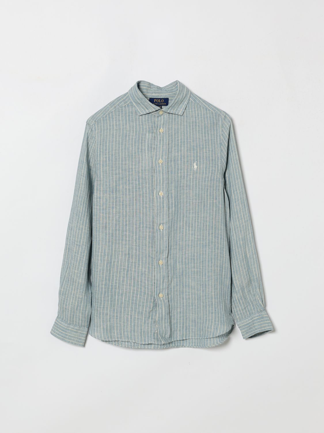 POLO RALPH LAUREN Gestreiftes Leinenhemd
