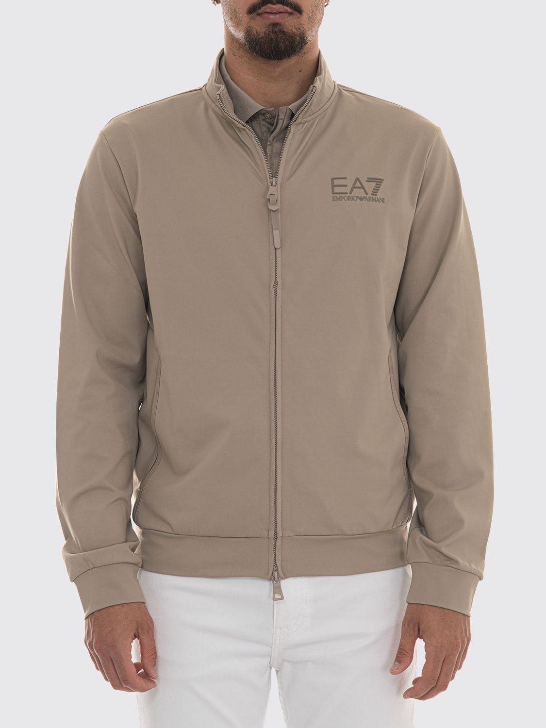 EA7 Cardigan con zip