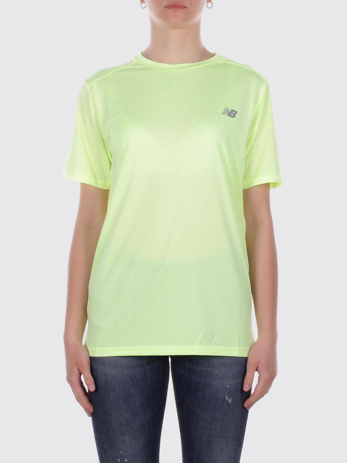 NEW BALANCE T-Shirt aus recyceltem Polyester mit Logo