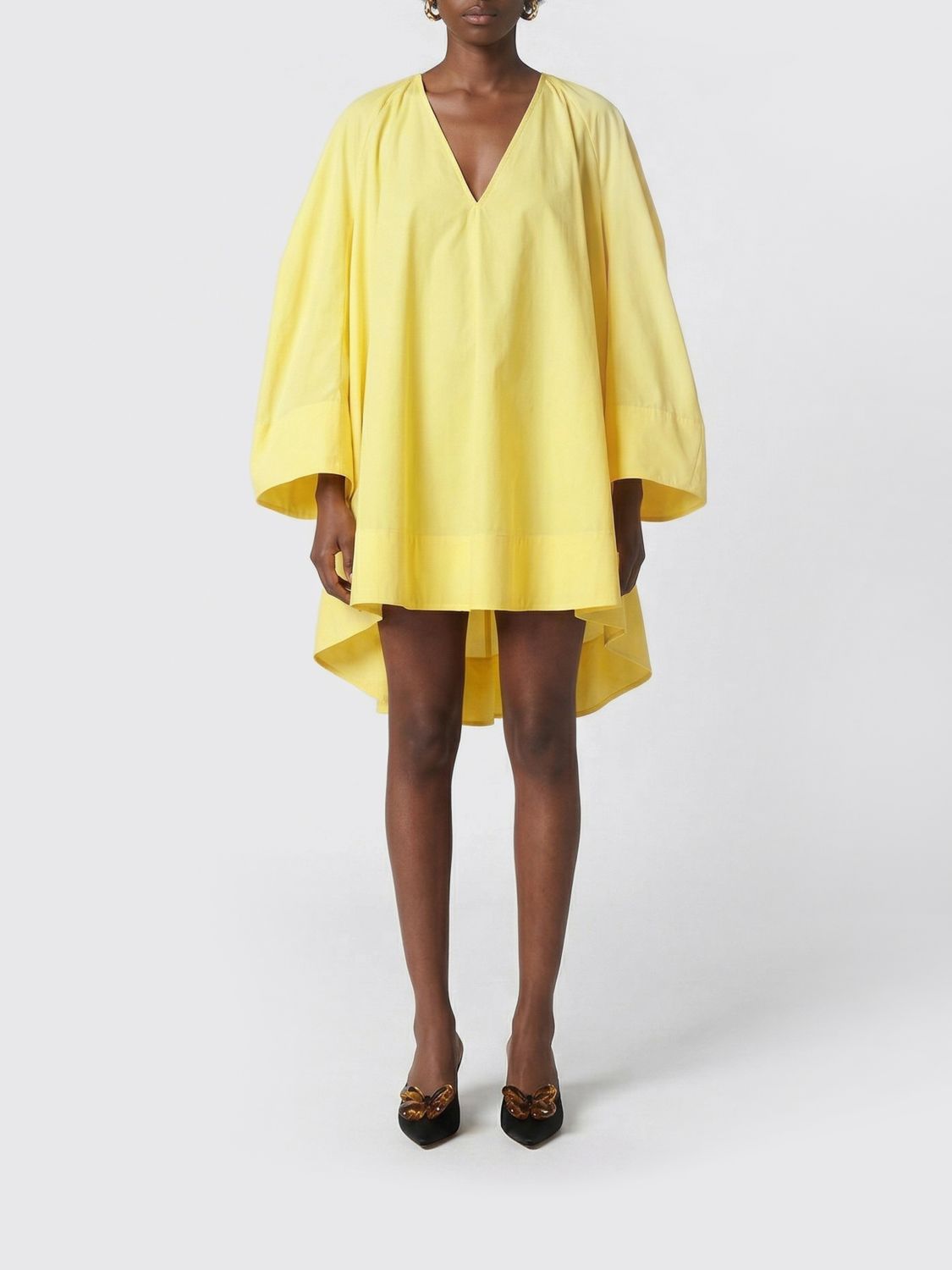 JACQUEMUS Paysan Baumwollmischkleid
