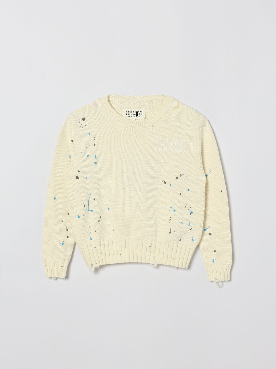 MM6 MAISON MARGIELA Cotton Crew Neck Pullover　MM6 MAISON MARGIELA コットン クルーネック プルオーバー MM6
