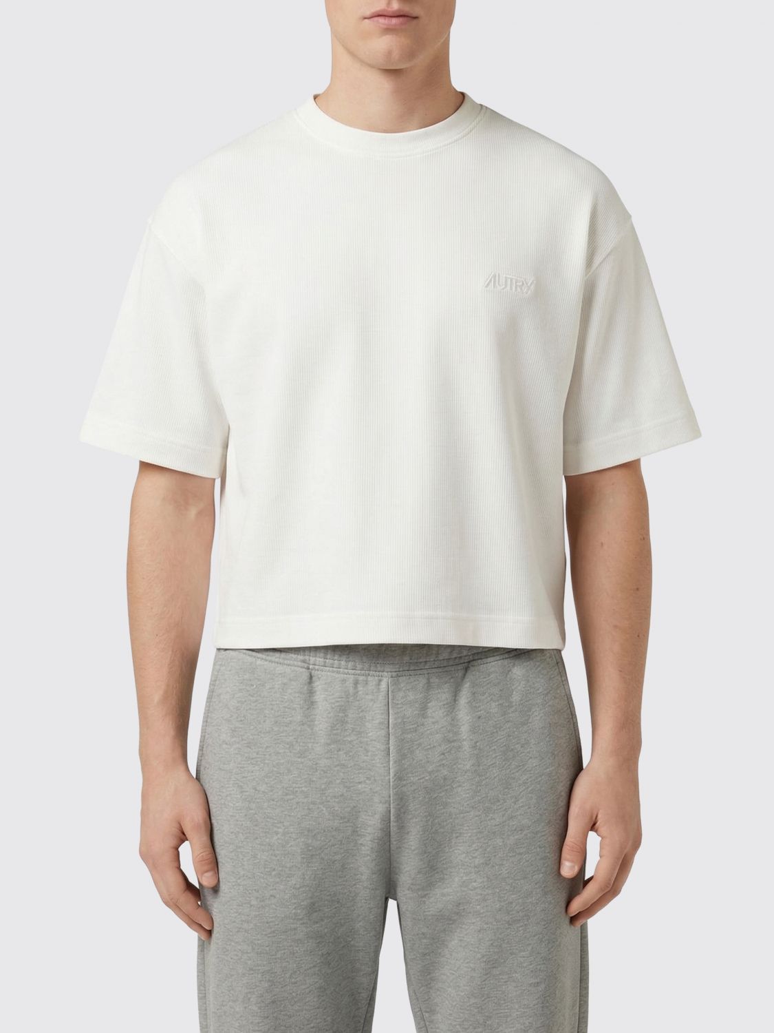 Autry Cotton T-shirt In White