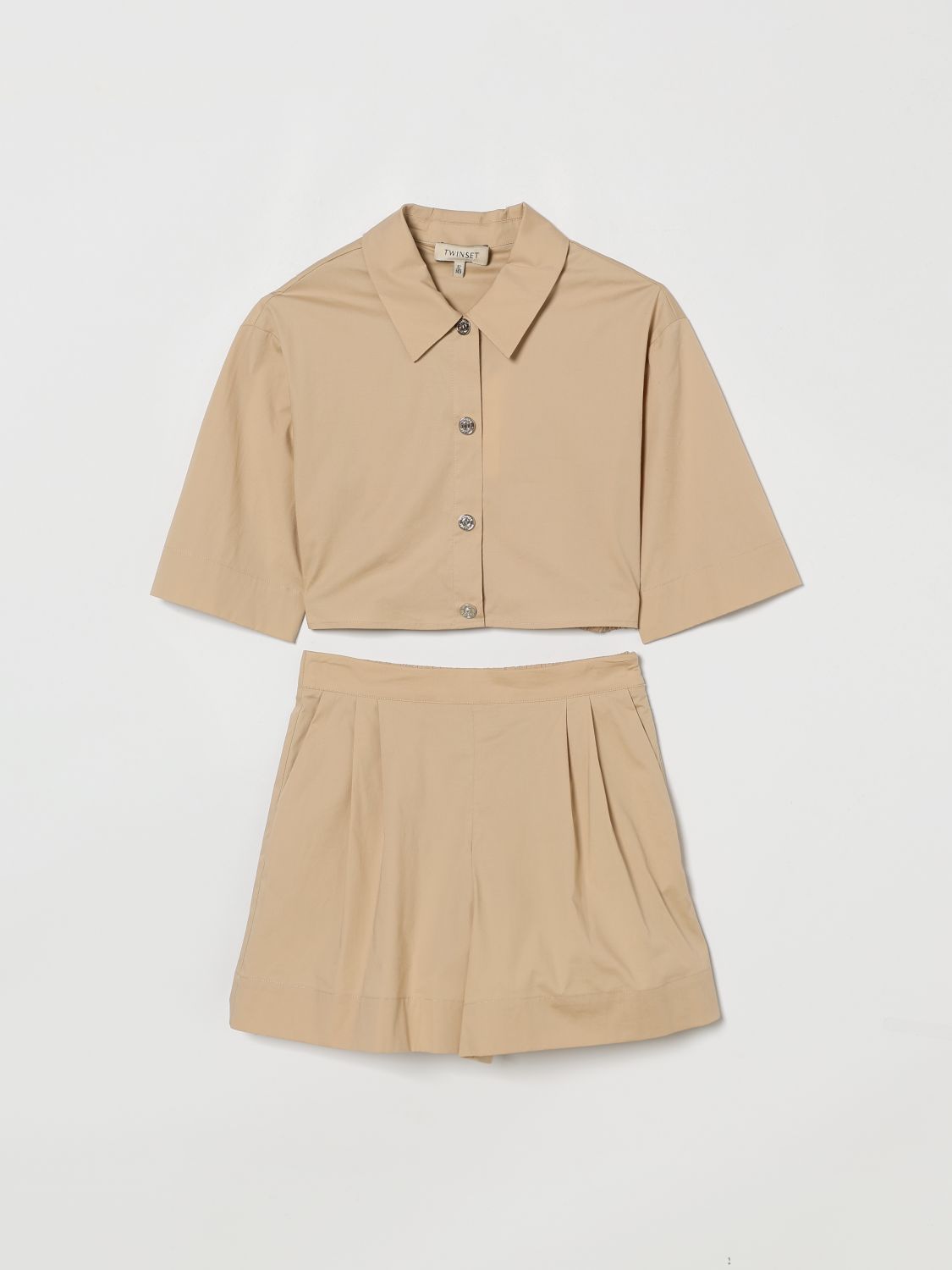 Twinset Tages-Set aus Stretch-Baumwolle
