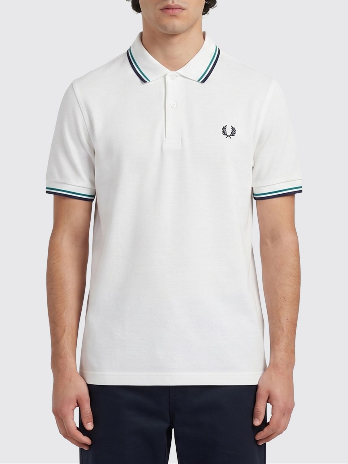 FRED PERRY Polo Shirt Men color White 1