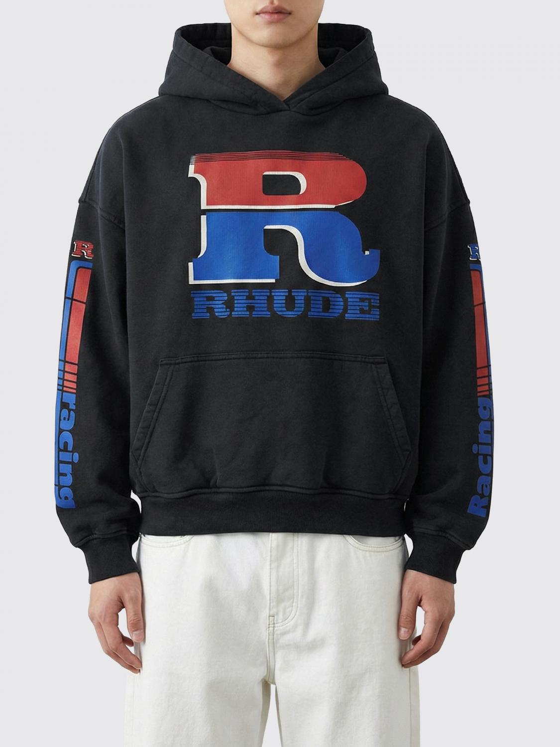 RHUDE Baumwoll-Kapuzenpullover