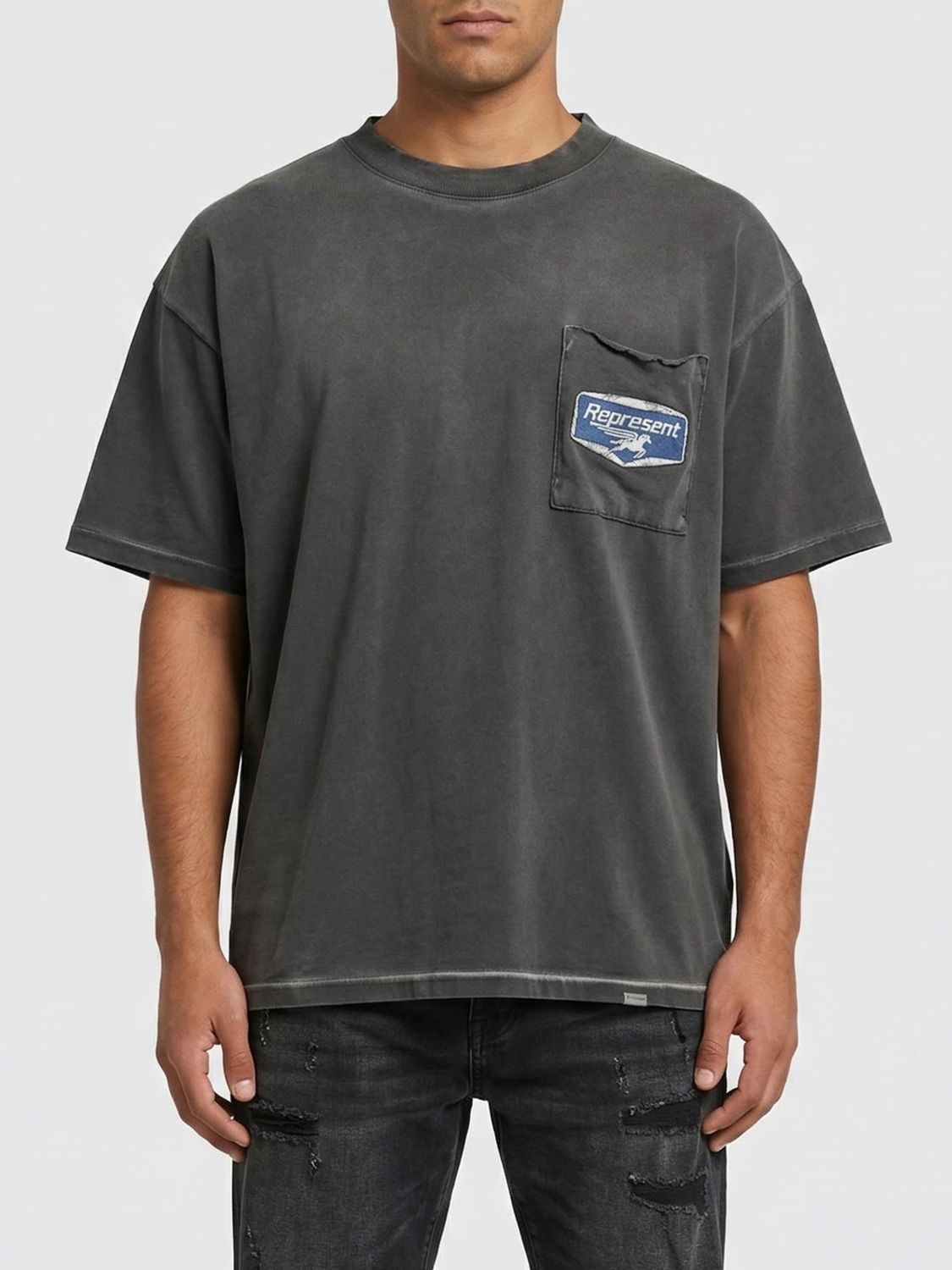 REPRESENT Baumwoll-T-Shirt mit Logo