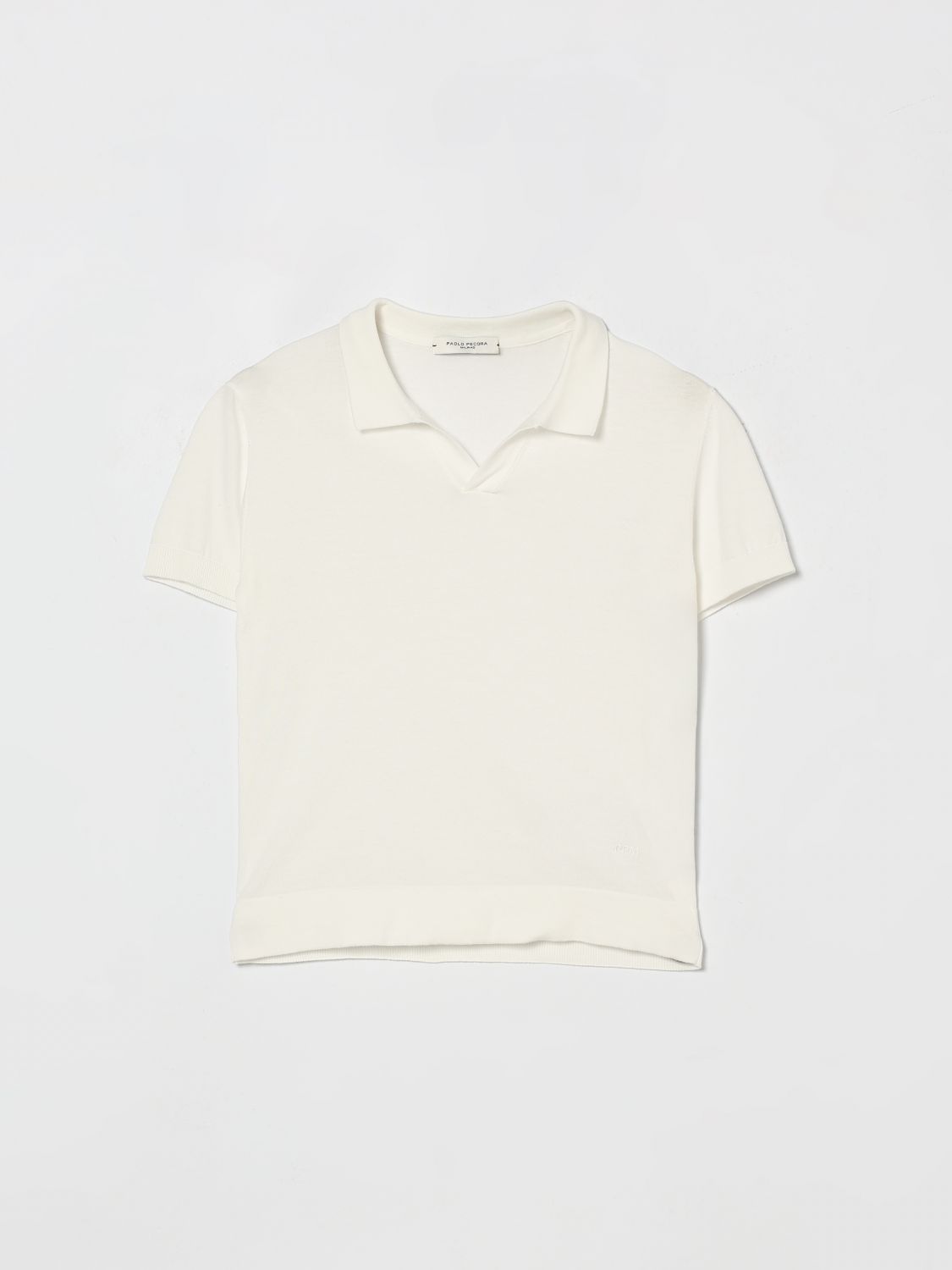 PAOLO PECORA Basic Baumwoll-Polohemd