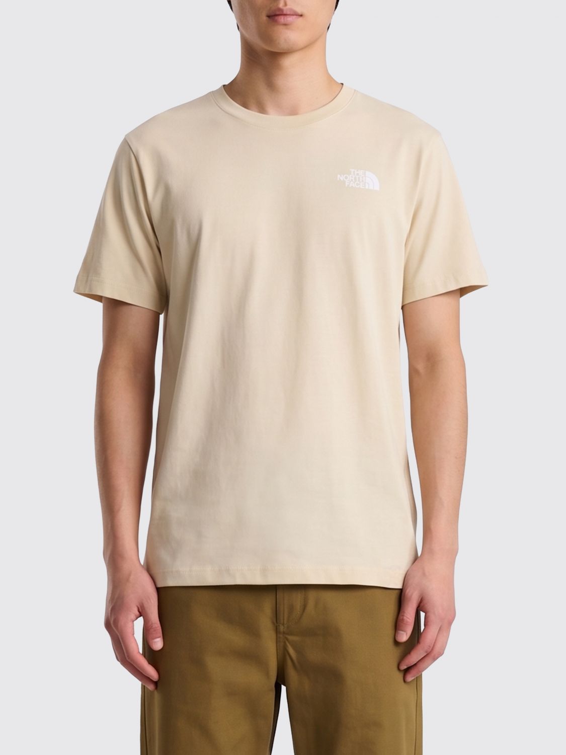 THE NORTH FACE T-shirt in misto cotone con logo