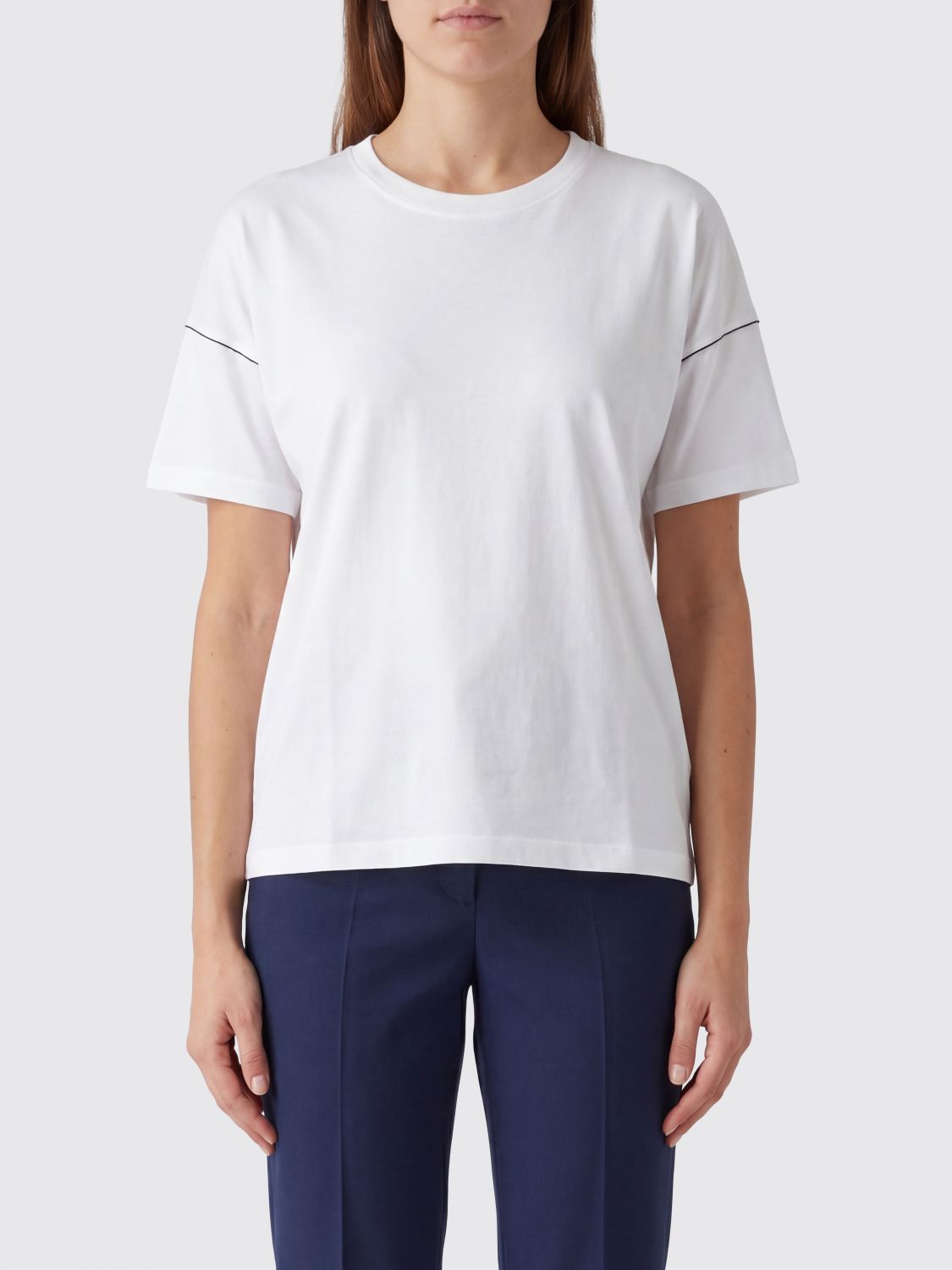 ROBERTO COLLINA T-Shirt Woman color White