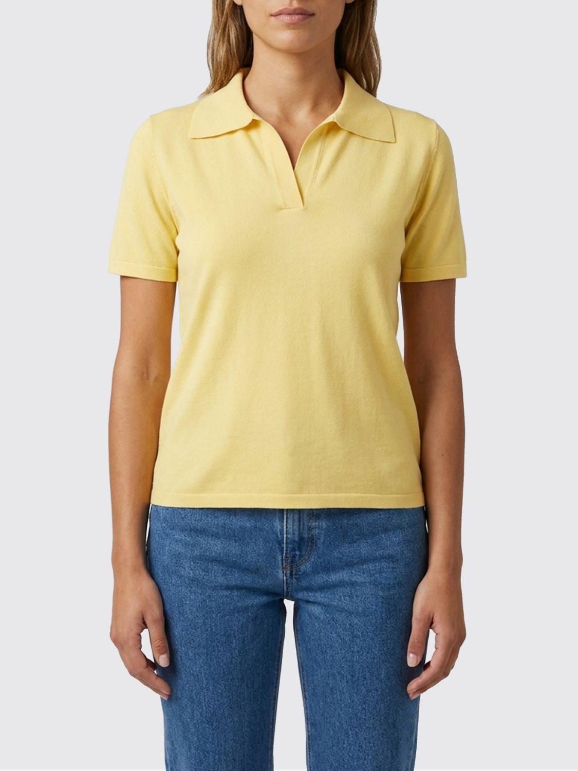 Roberto Collina Viscose Polo Shirt · M