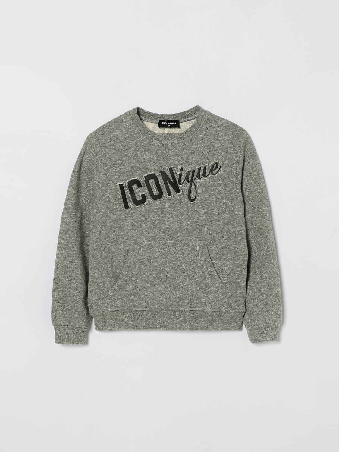 DSQUARED2 Rundhals-Sweatshirt aus Baumwollmischung mit Logo