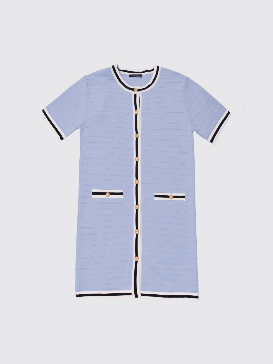 BALMAIN Dress Kids color Blue