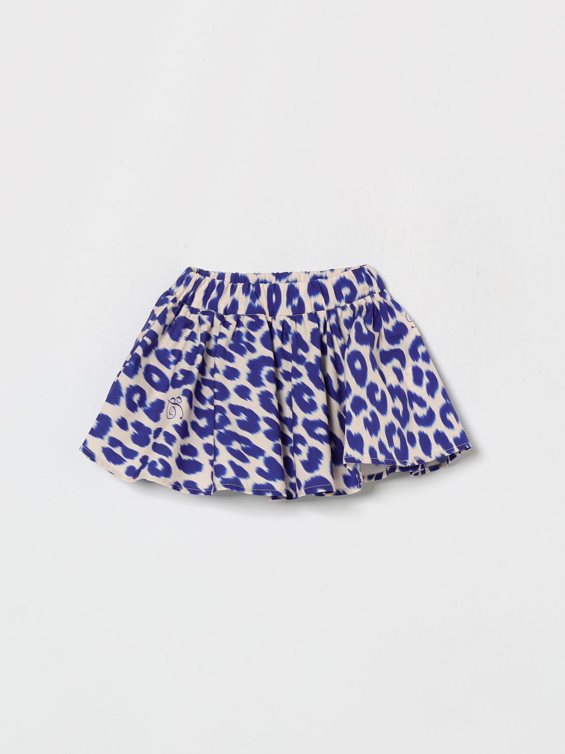 MISS BLUMARINE Minirock aus Jersey mit Animal-Print