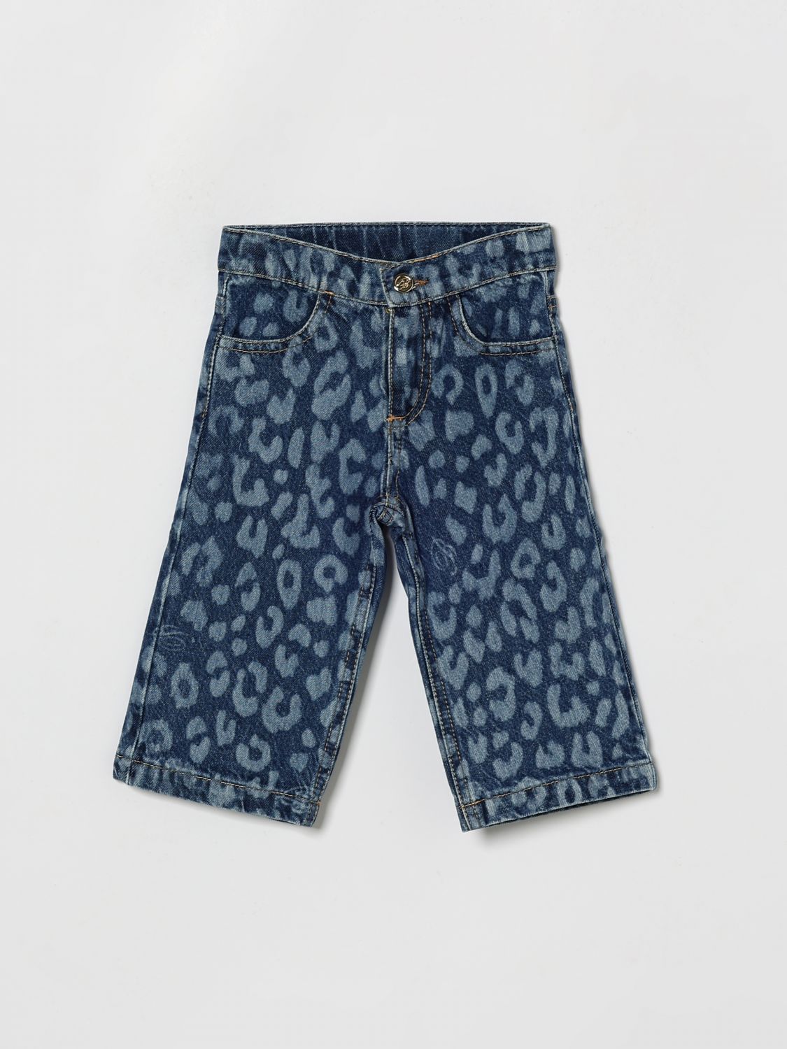 MISS BLUMARINE Jeans aus Denim mit Animal-Print