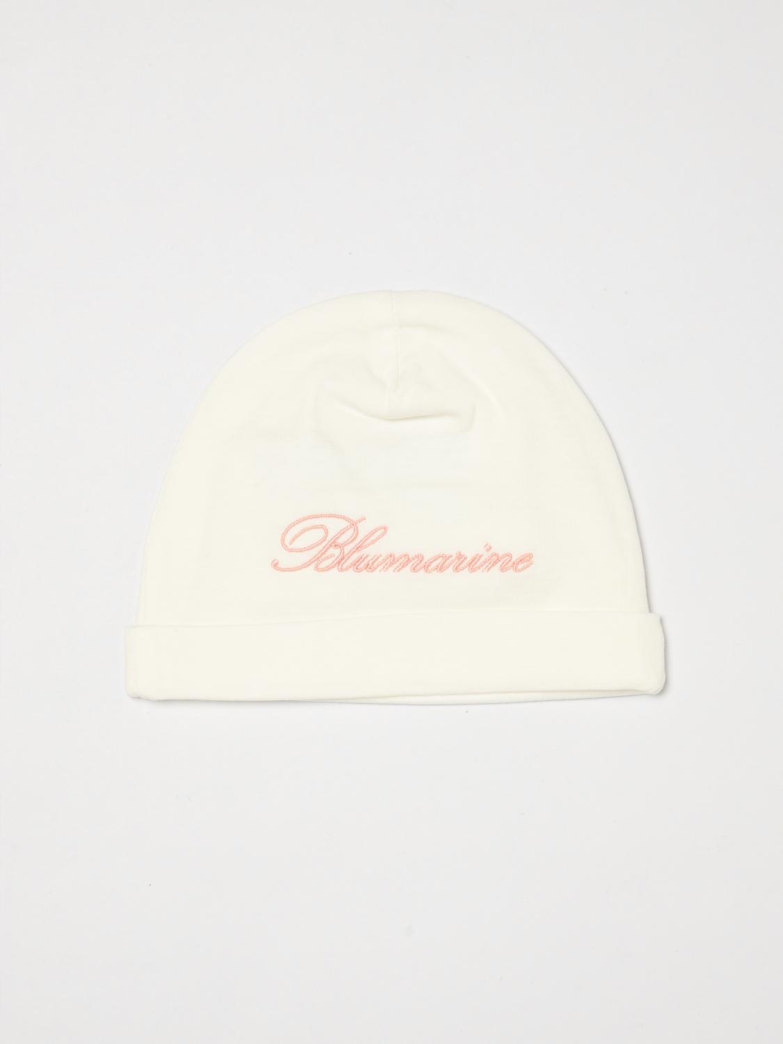 MISS BLUMARINE Baumwollmütze mit gesticktem Logo