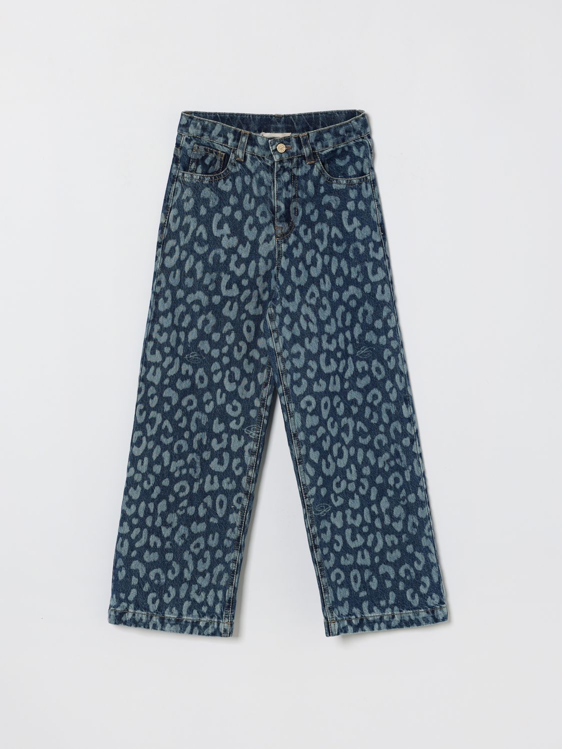 MISS BLUMARINE Jeans aus Denim mit Animal-Print