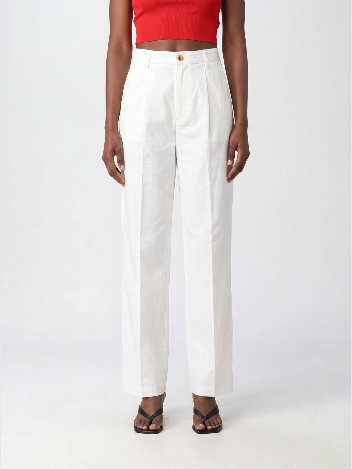 POLO RALPH LAUREN Pants Woman color White