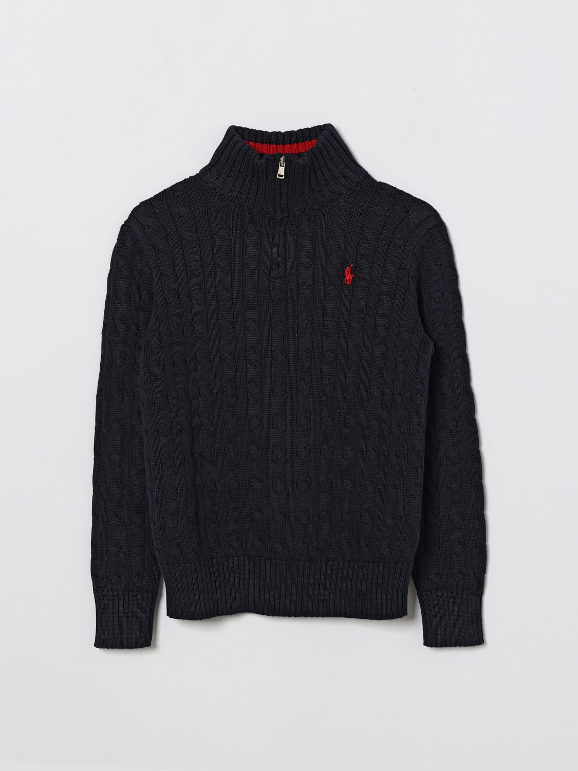 POLO RALPH LAUREN Zopfmuster-Cardigan aus Baumwolle