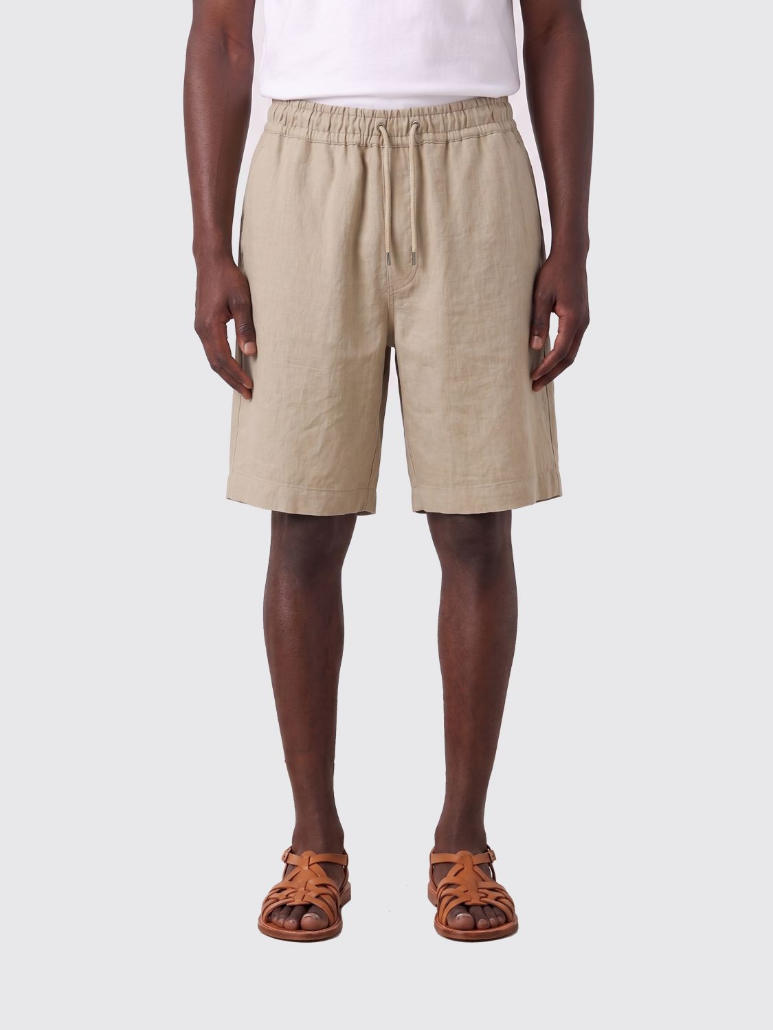 GIORGIO ARMANI Leinen-Shorts