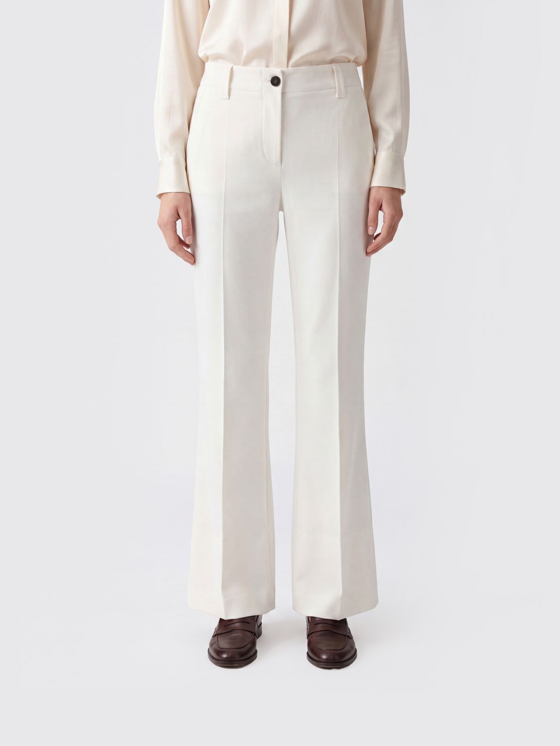 BRUNELLO CUCINELLI Pants Woman color White