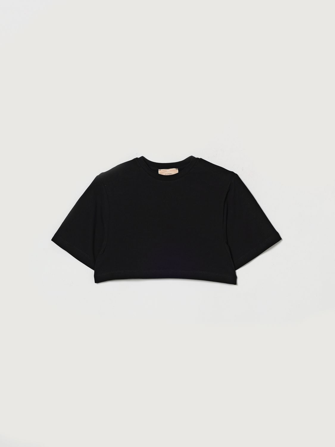 ELISABETTA FRANCHI LA MIA BAMBINA Crop-T-Shirt mit Logo