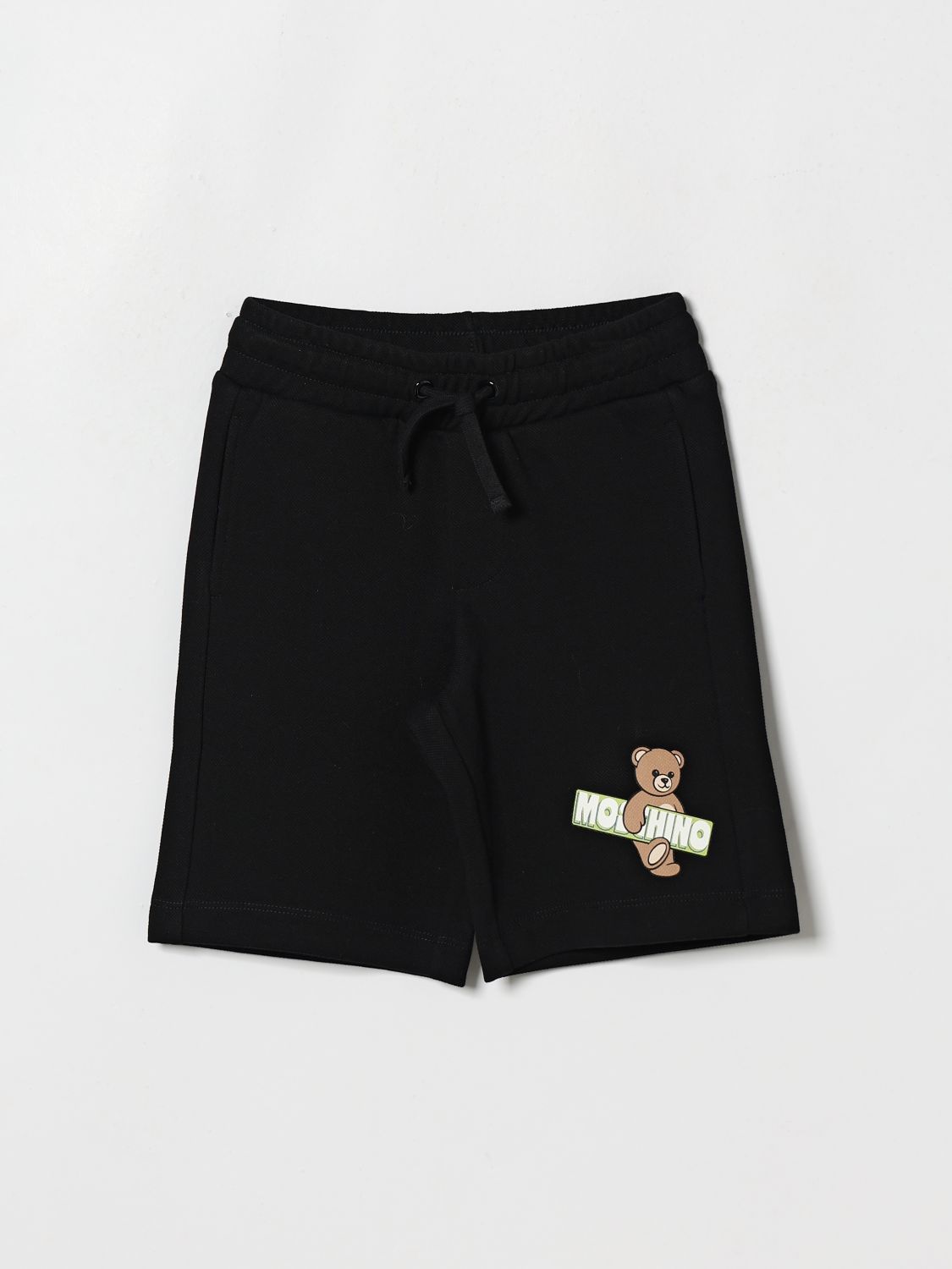 MOSCHINO Baumwoll-Jogging-Shorts mit Logo