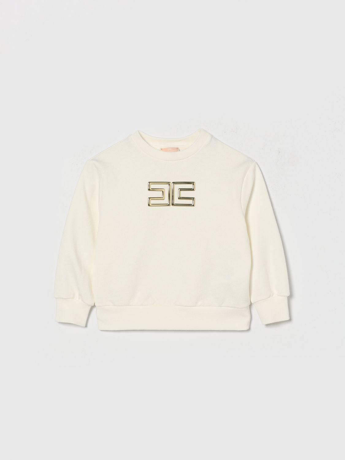 ELISABETTA FRANCHI LA MIA BAMBINA Pullover Kinder Farbe Ivory