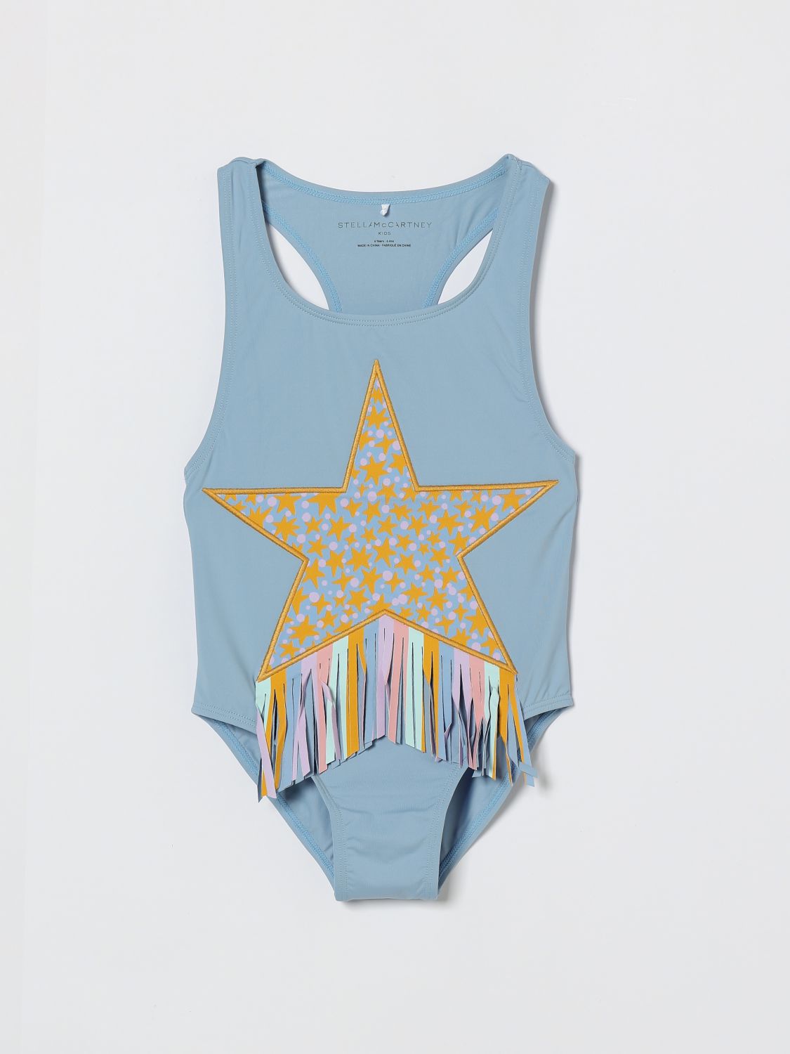 STELLA MCCARTNEY KIDS One-Piece Swimsuit with Star　STELLA MCCARTNEY KIDS スター付きワンピース水着 STELLA