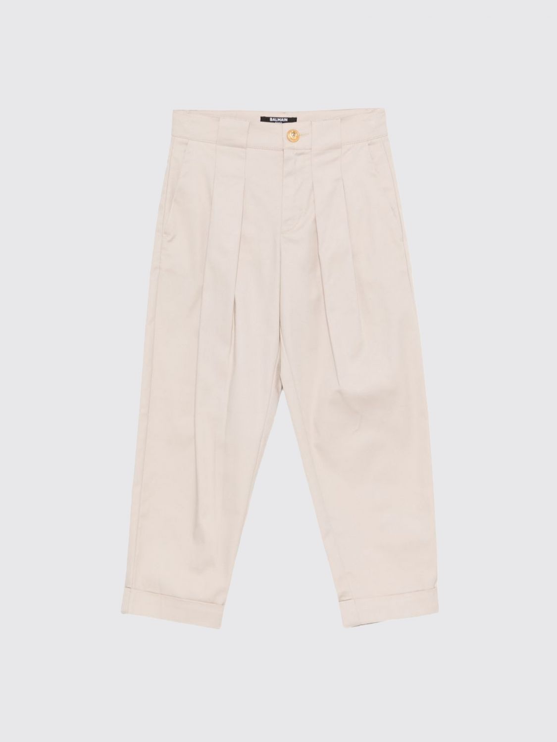 BALMAIN Pantaloni Bambino colore Beige