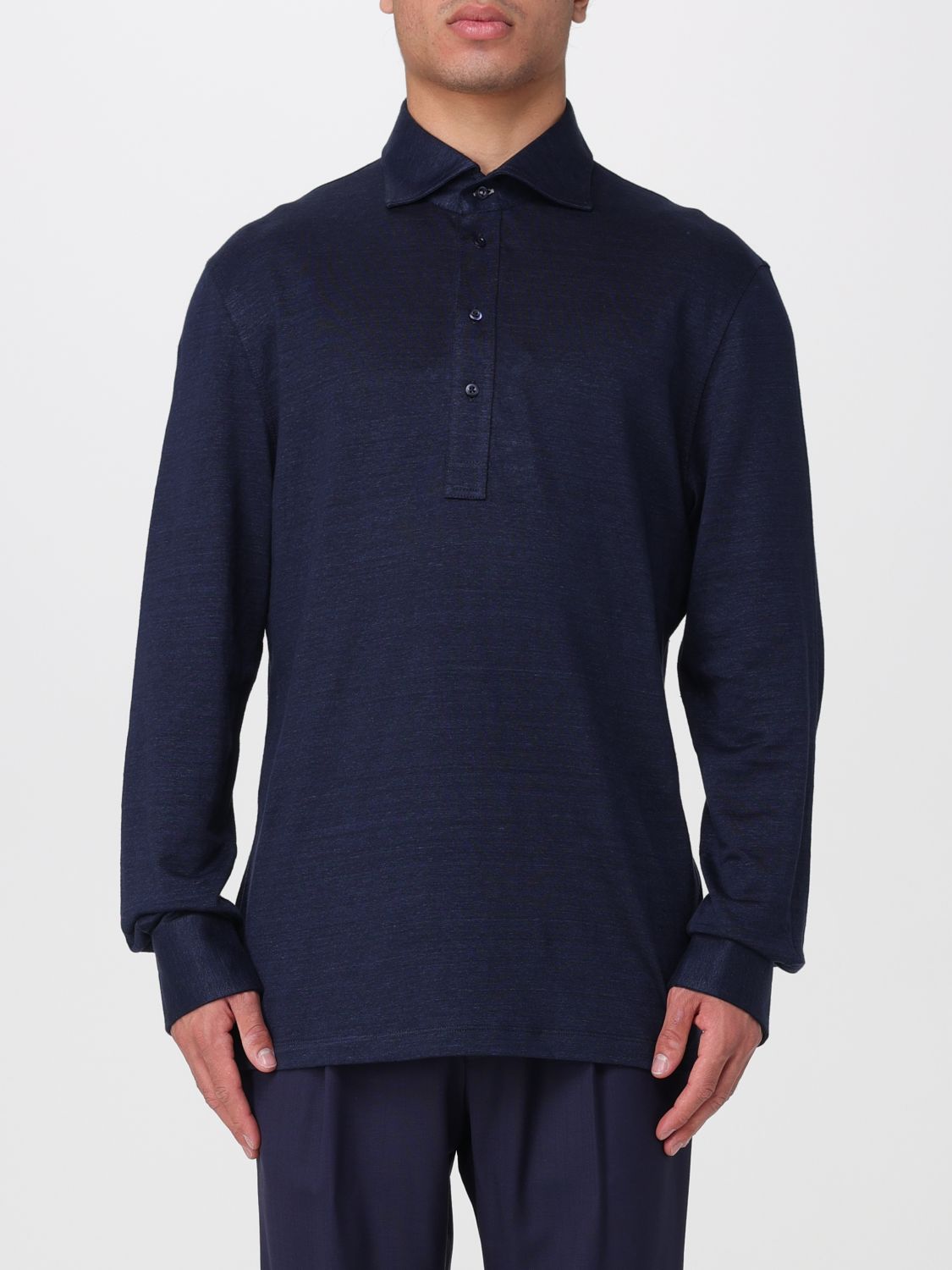 BRUNELLO CUCINELLI Polo Shirt Men color Blue