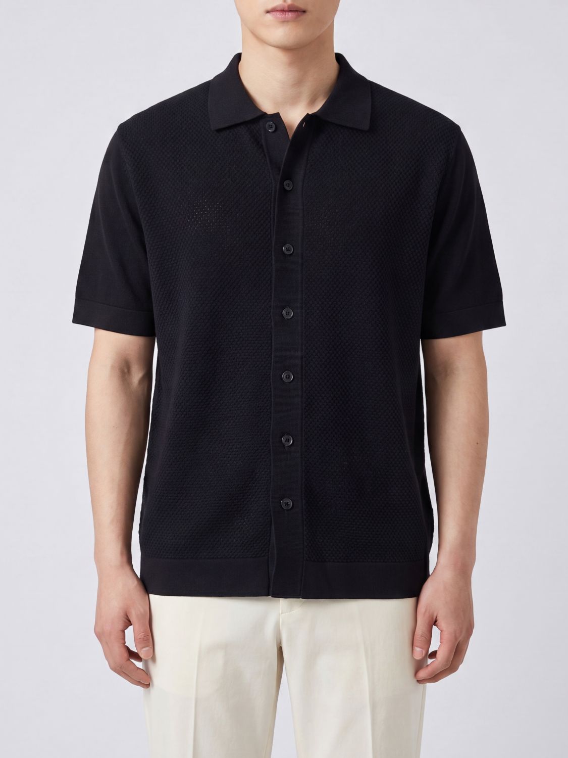 KANGRA Polo Shirt Men color Black