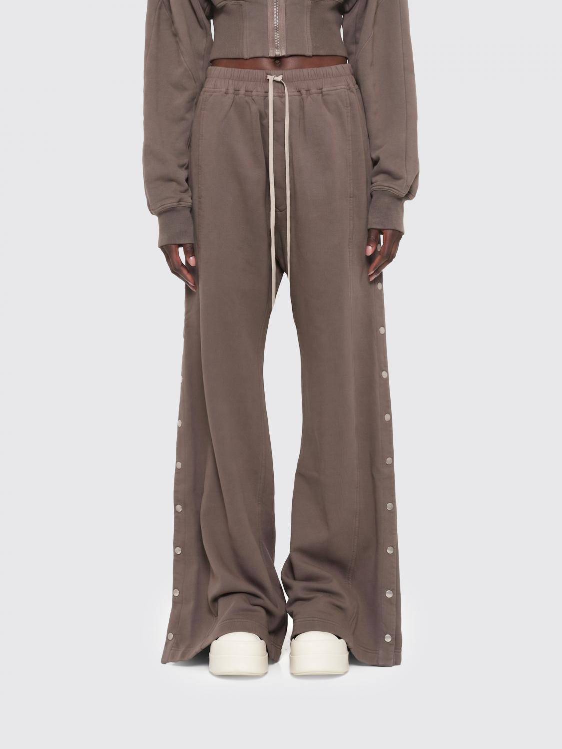 RICK OWENS DRKSHDW Pants Woman color Brown