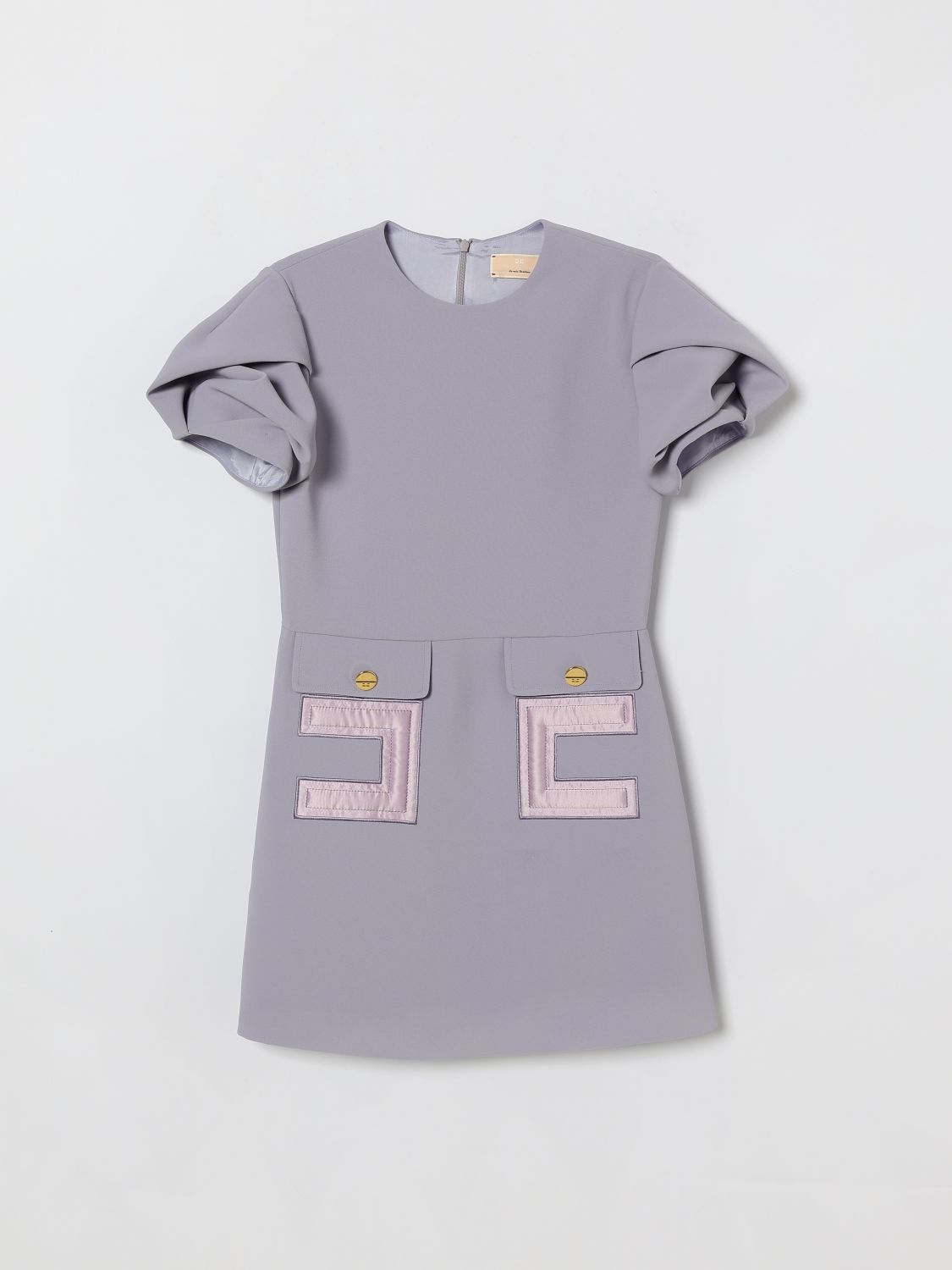 ELISABETTA FRANCHI LA MIA BAMBINA Mini-Kleid aus Crêpe