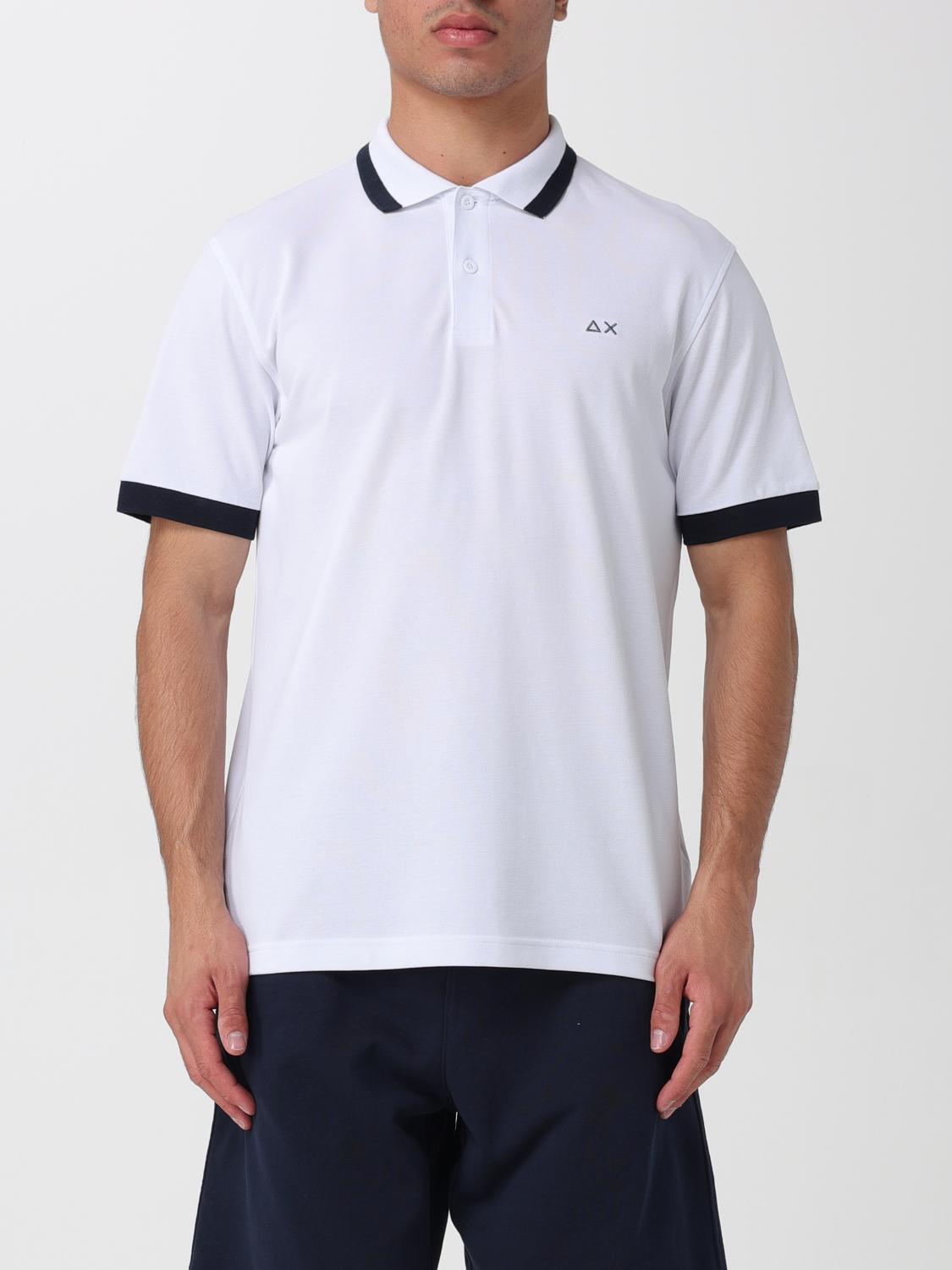 SUN68 Polo in cotone con logo