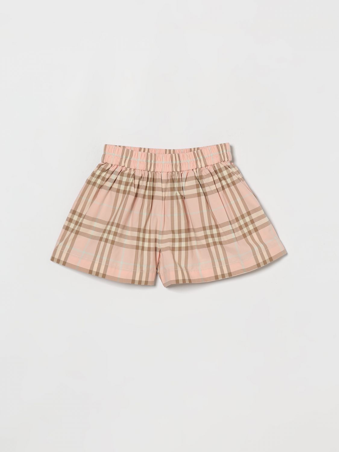 BURBERRY Shorts aus Baumwolle mit Karomuster