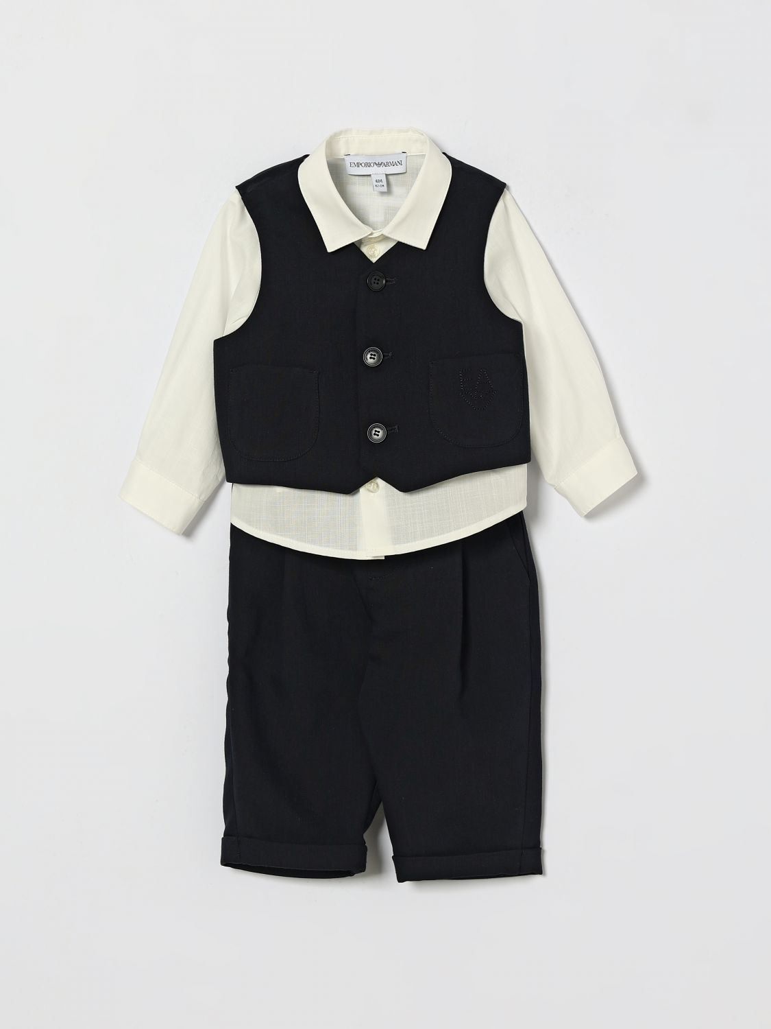 EMPORIO ARMANI Coordinato in misto cotone